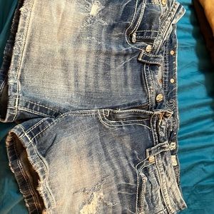 Miss Me mid-rise easy shorts